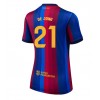 Barcelona Frenkie de Jong #21 Hjemmedrakt Kvinner 2026-27 Kortermet